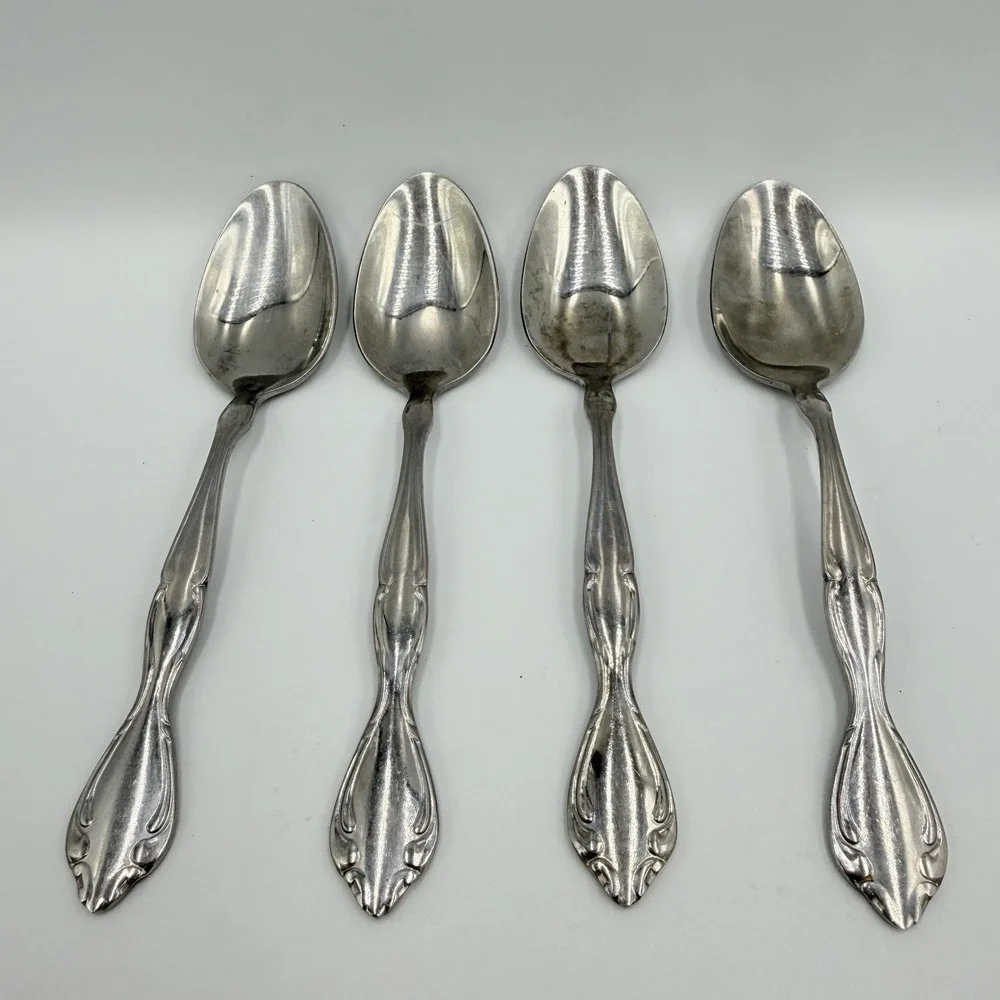 Oneida Cantata Teaspoons Set of 4 6
